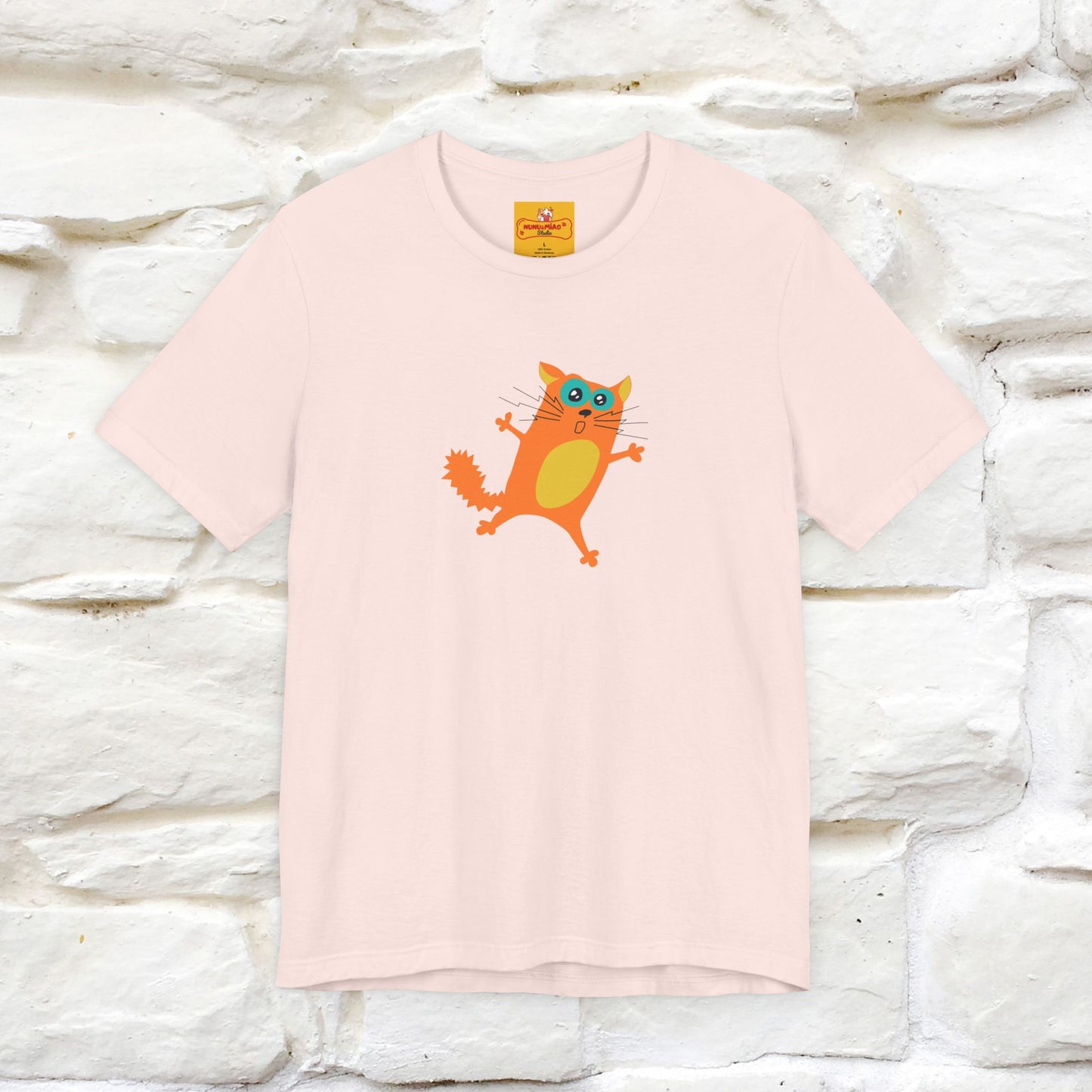 "It Always Seems Impossible Until It’s Done" Cat T-Shirt| Front & Back Design | Nunu&Miao Studio - Nunu&Miao Studio