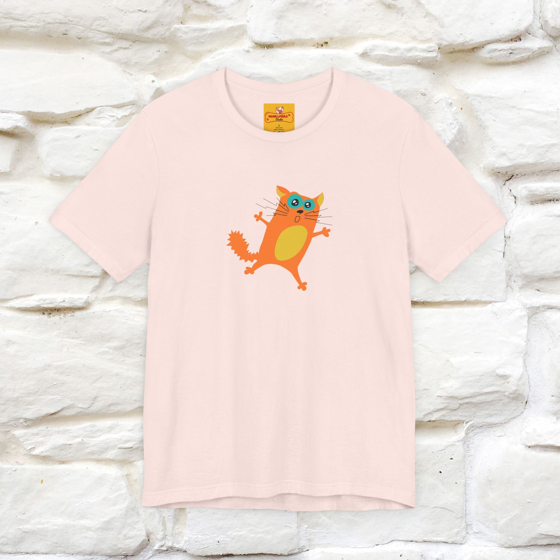 "It Always Seems Impossible Until It’s Done" Cat T-Shirt| Front & Back Design | Nunu&Miao Studio - Nunu&Miao Studio