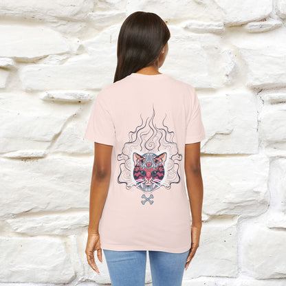 ''Air Fire Cat'' | Cat T-Shirt Front and Back Design | Nunu&Miao Studio - Nunu&Miao Studio