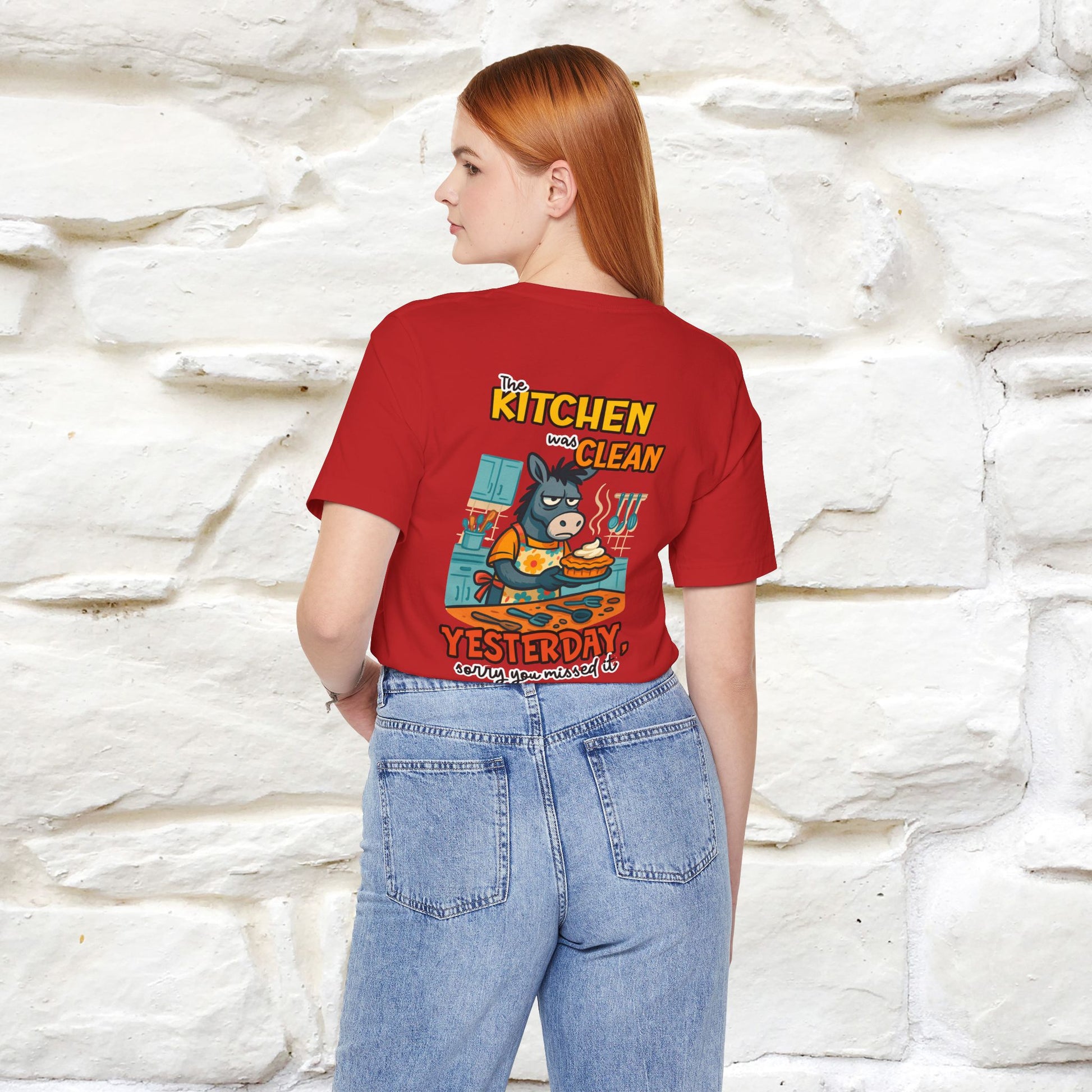 "The Kitchen Was Clean... " |Funny T-Shirt | Nunu&Miao Studio - Nunu&Miao Studio