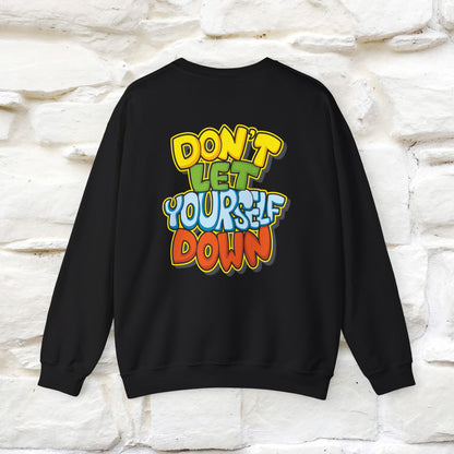 ''Don't Let Yourself Down.'' | Cute Cat Sweatshirt | Nunu&Miao Studio