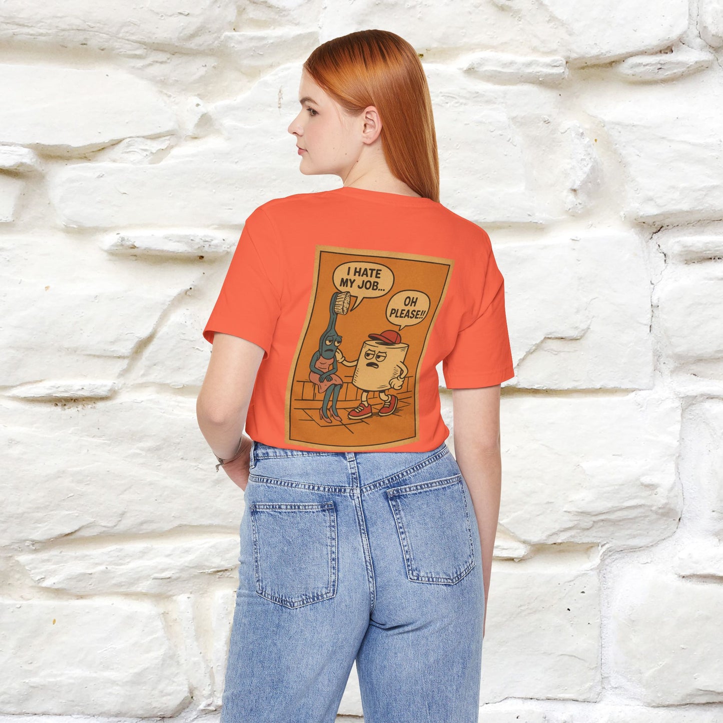 "I Hate My Job ... Oh Please" Funny Cat T-shirt |Nunu&Miao Studio - Nunu&Miao Studio