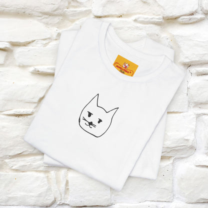 "Caos'' Cat T-Shirt Front and Back Design | Nunu&Miao Studio - Nunu&Miao Studio