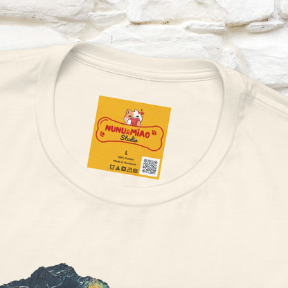 “Miaoolight.” | Cat T-Shirt | Front & Back Design | Nunu&Miao Studio