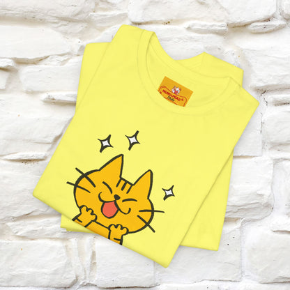 ""It's A Good Day" Cat T-Shirt| Front & Back Design | Nunu&Miao Studio - Nunu&Miao Studio