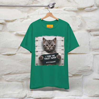 ''I Tore The Toilet Paper'' | Funny Cat T-Shirt | Nunu&Miao Studio - Nunu&Miao Studio
