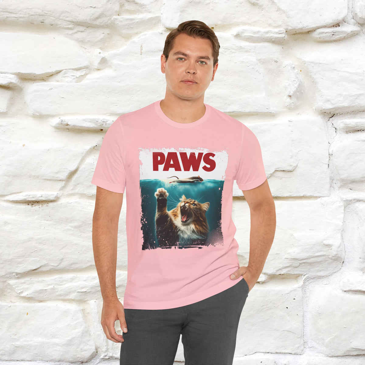 ''Paws'' Cat T-Shirt |  | Nunu&Miao Studio