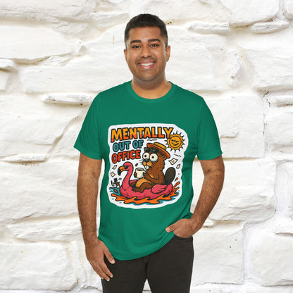 ''Mentally Out Of Office''|  Sarcastic Cat T-Shirt | Nunu&Miao Studio