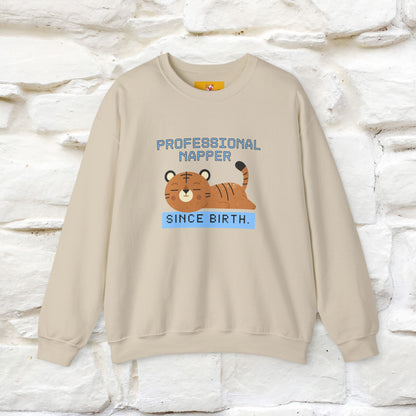 ''Professional Napper Since Birth'' |Cat Sweatshirt | Nunu&Miao Studio