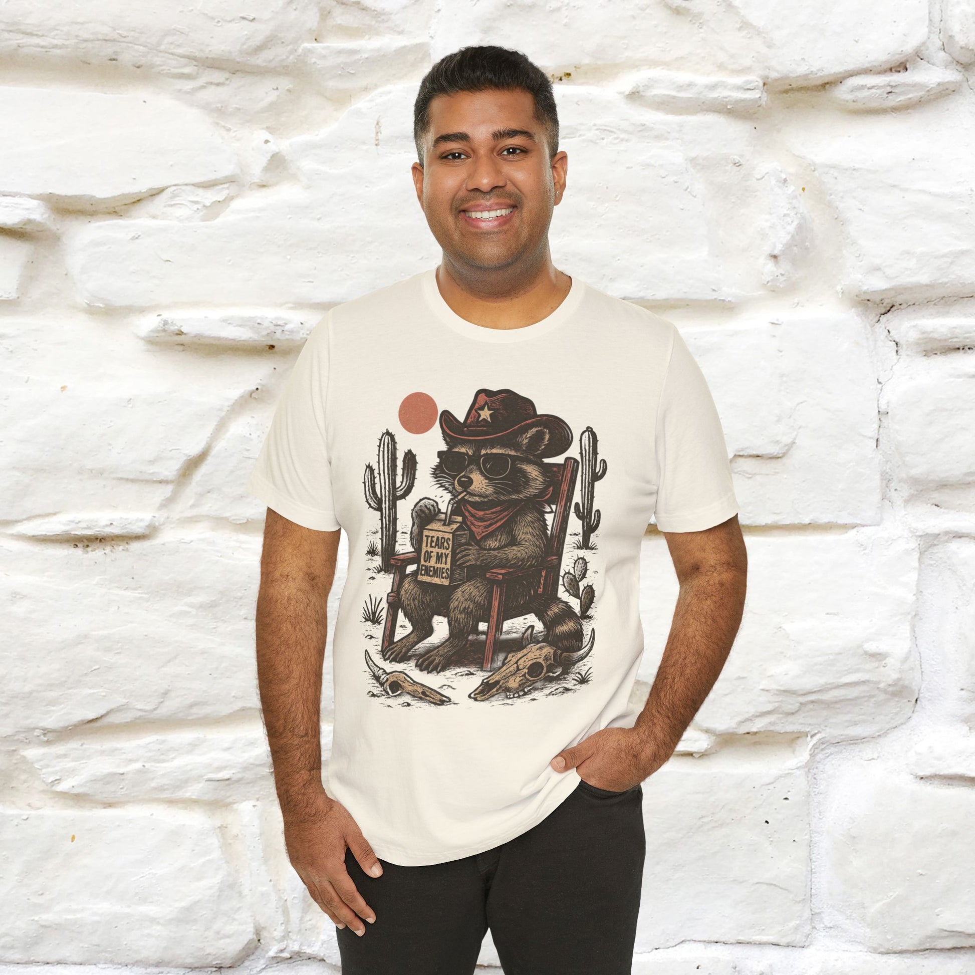 "Tears Of My Enemies" Cat T-shirt |Nunu&Miao Studio - Nunu&Miao Studio