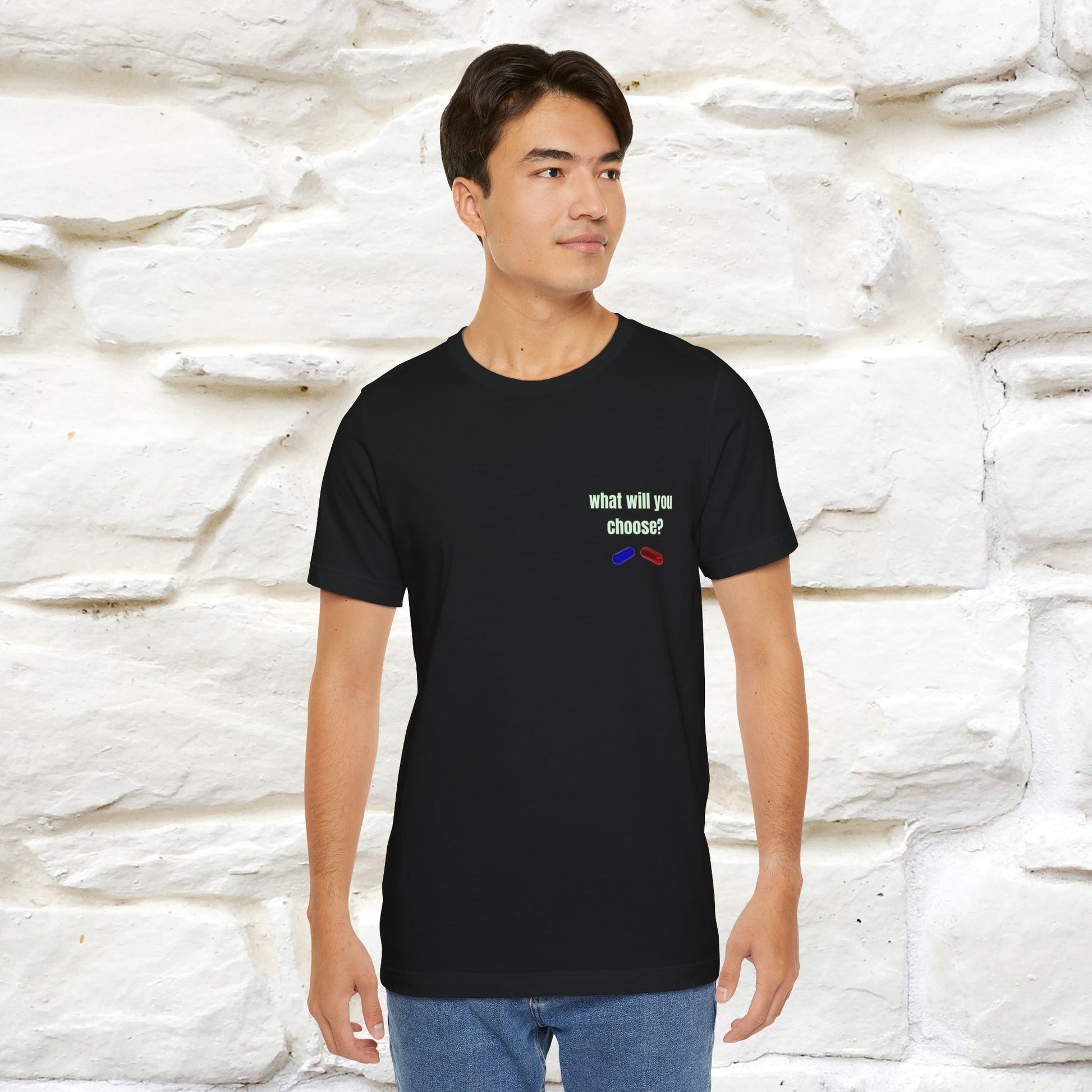 The Catrix: What Will You Choose?  | Cat T-Shirt |Nunu&Miao Studio - Nunu&Miao Studio