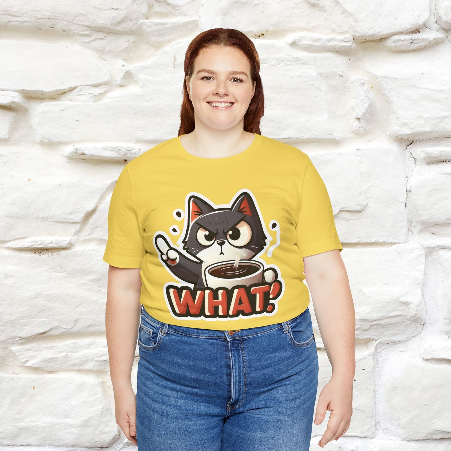 ''What !'' | Cat T-Shirt  | Nunu&Miao Studio - Nunu&Miao Studio