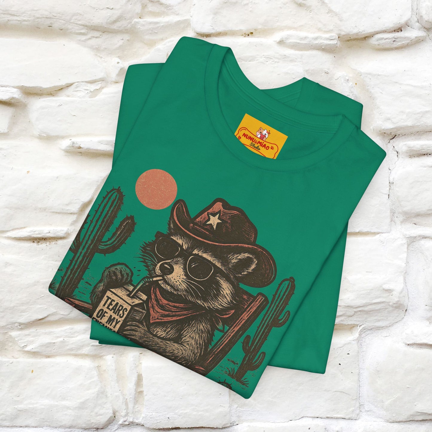 "Tears Of My Enemies" Cat T-shirt |Nunu&Miao Studio - Nunu&Miao Studio