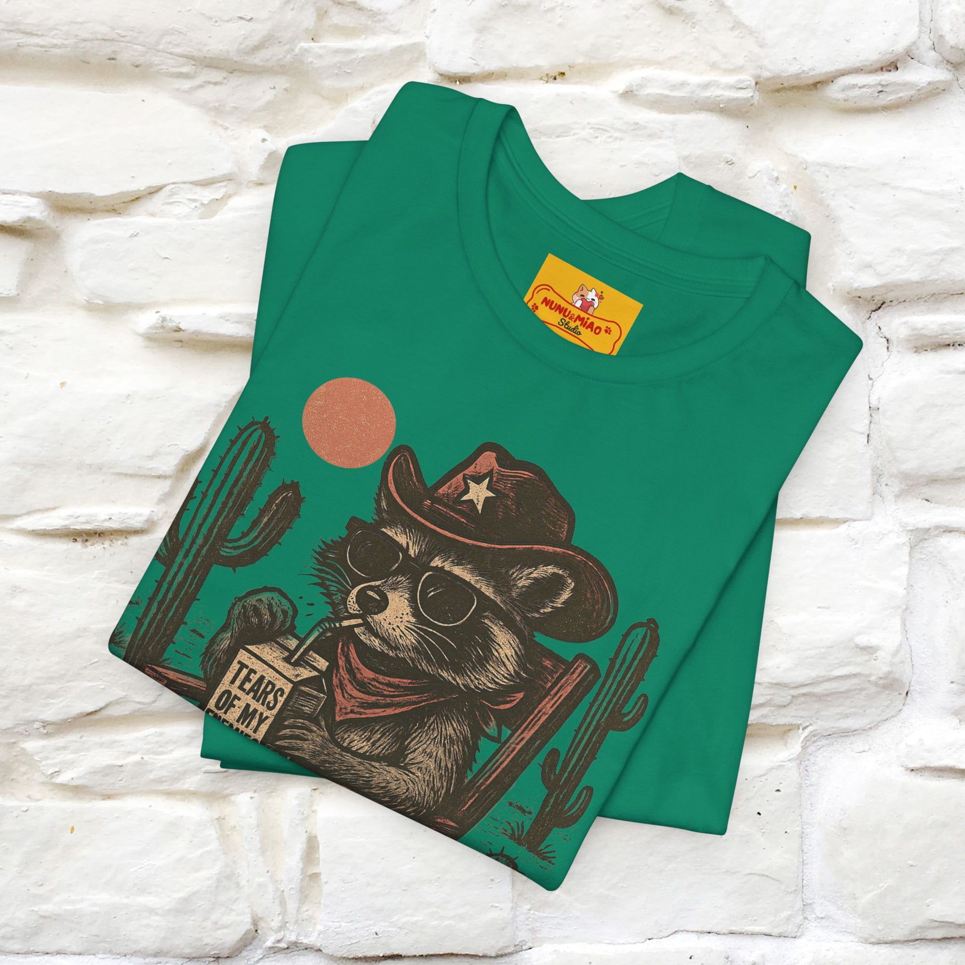 "Tears Of My Enemies" Cat T-shirt |Nunu&Miao Studio - Nunu&Miao Studio