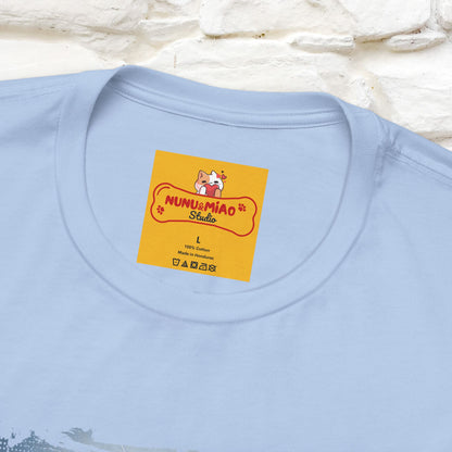 Catzilla T-Shirt | Fun Monster Cat Tee for Men & Women | 100% Cotton - Nunu&Miao Studio