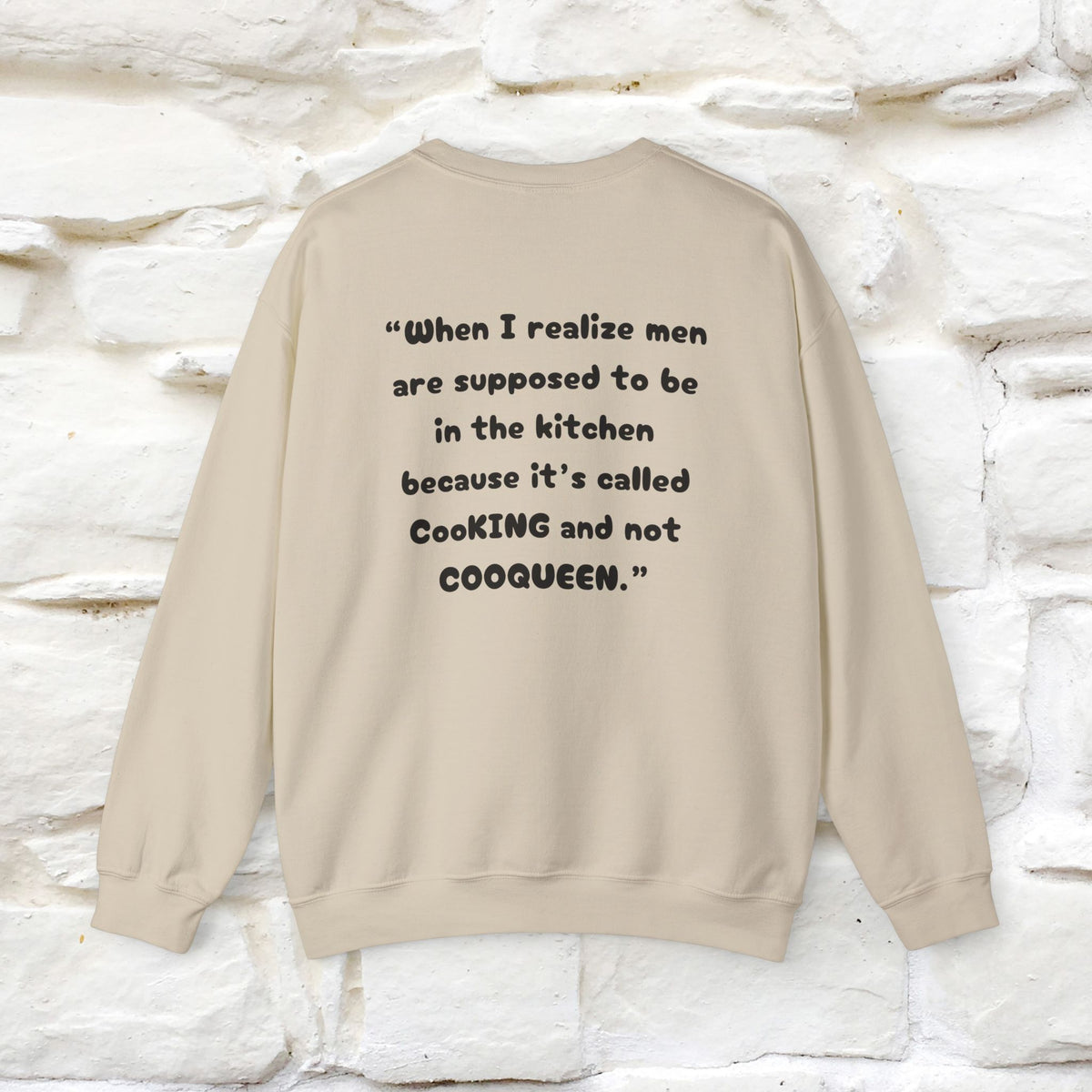 ''When I realize men are...'' | Cute Cat Sweatshirt | Nunu&Miao Studio