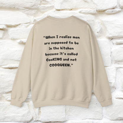 ''When I realize men are...'' | Cute Cat Sweatshirt | Nunu&Miao Studio