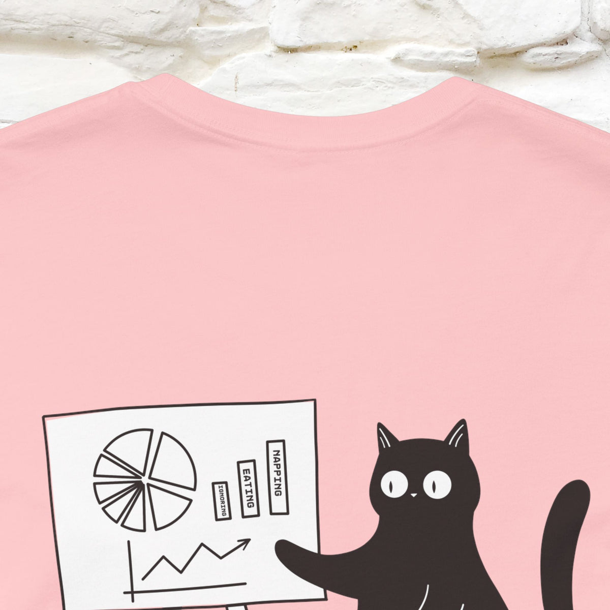 “Trust me, I’m statistically significant.”|  Cat T-Shirt | Front & Back Design | Nunu&Miao Studio