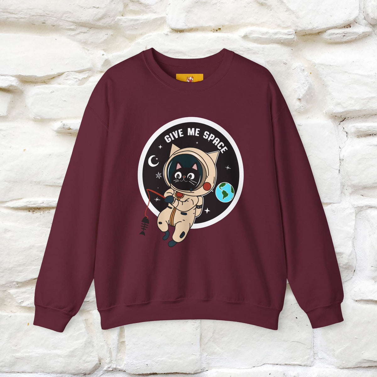 ''Give Me Space'' |Cat Sweatshirt | Nunu&Miao Studio