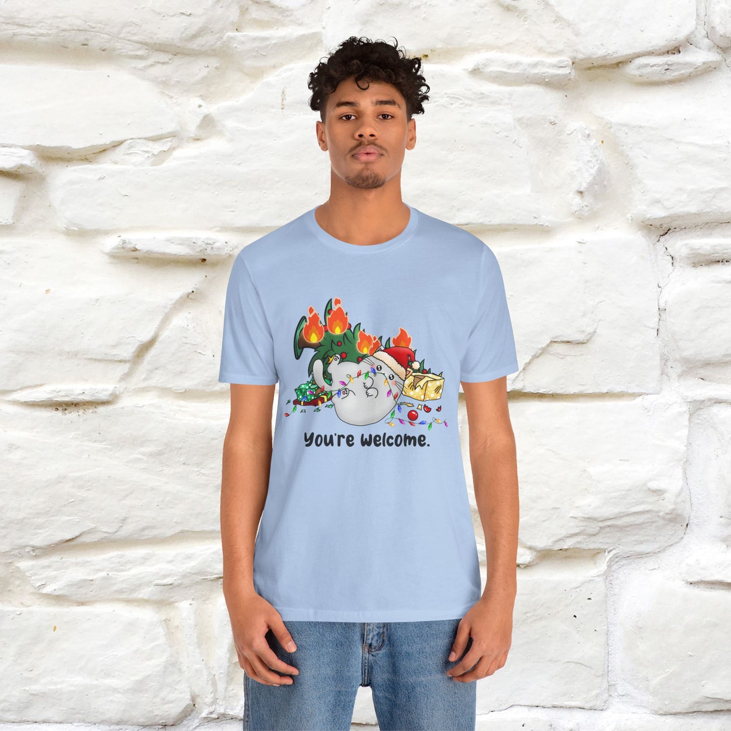 You're Welcome | Sarcastic Cat Christmas Shirt  |Nunu&Miao Studio - Nunu&Miao Studio