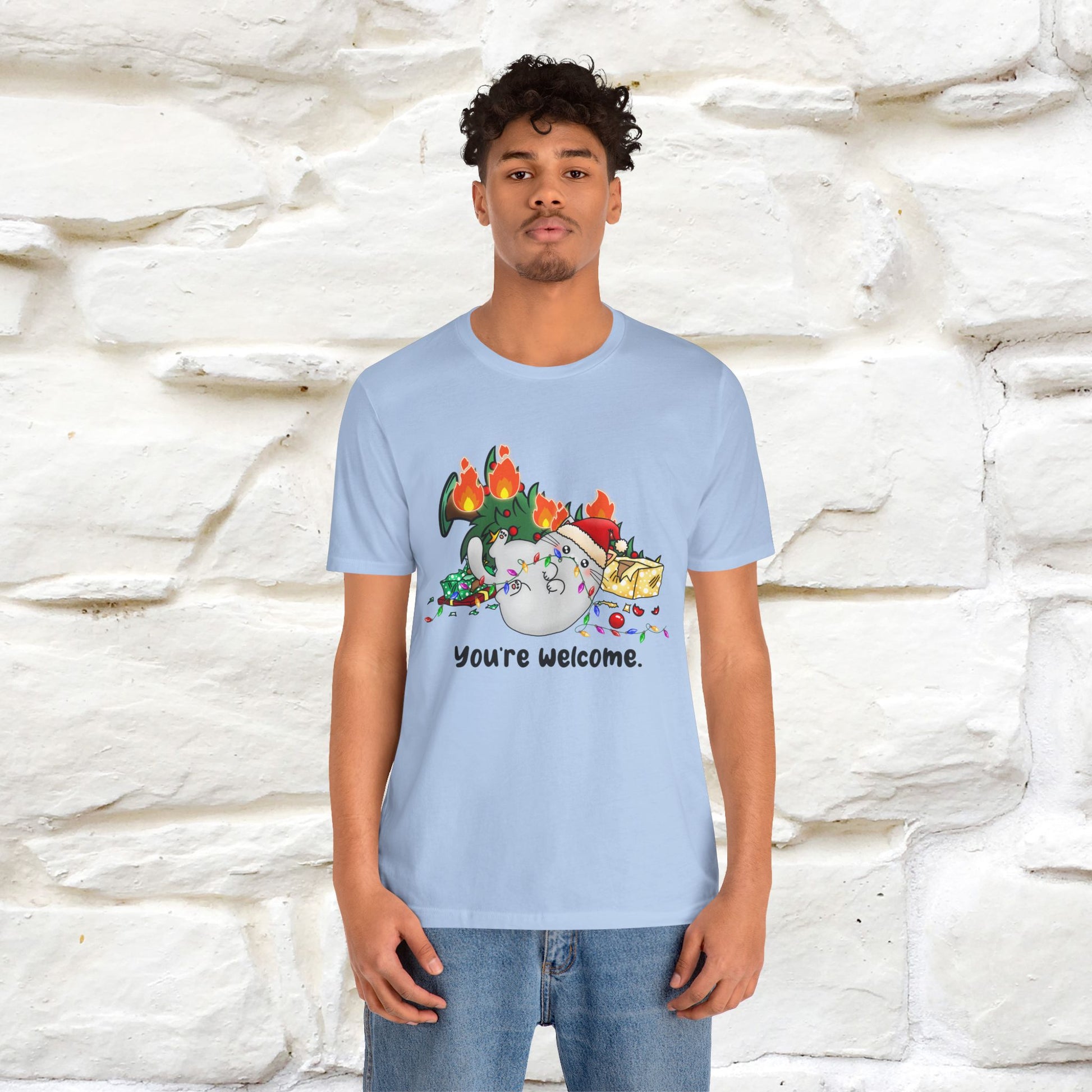 You're Welcome | Sarcastic Cat Christmas Shirt  |Nunu&Miao Studio - Nunu&Miao Studio