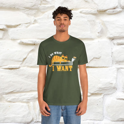 "I Do What I Want" Cat T-Shirt | Nunu & Miao Studio - Nunu&Miao Studio