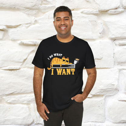 "I Do What I Want" Cat T-Shirt | Nunu & Miao Studio - Nunu&Miao Studio