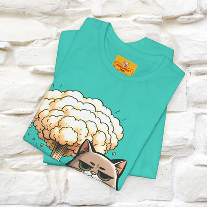 ''The Red Dot Chase'' Funny Cat T-Shirt | Nunu&Miao Studio - Nunu&Miao Studio