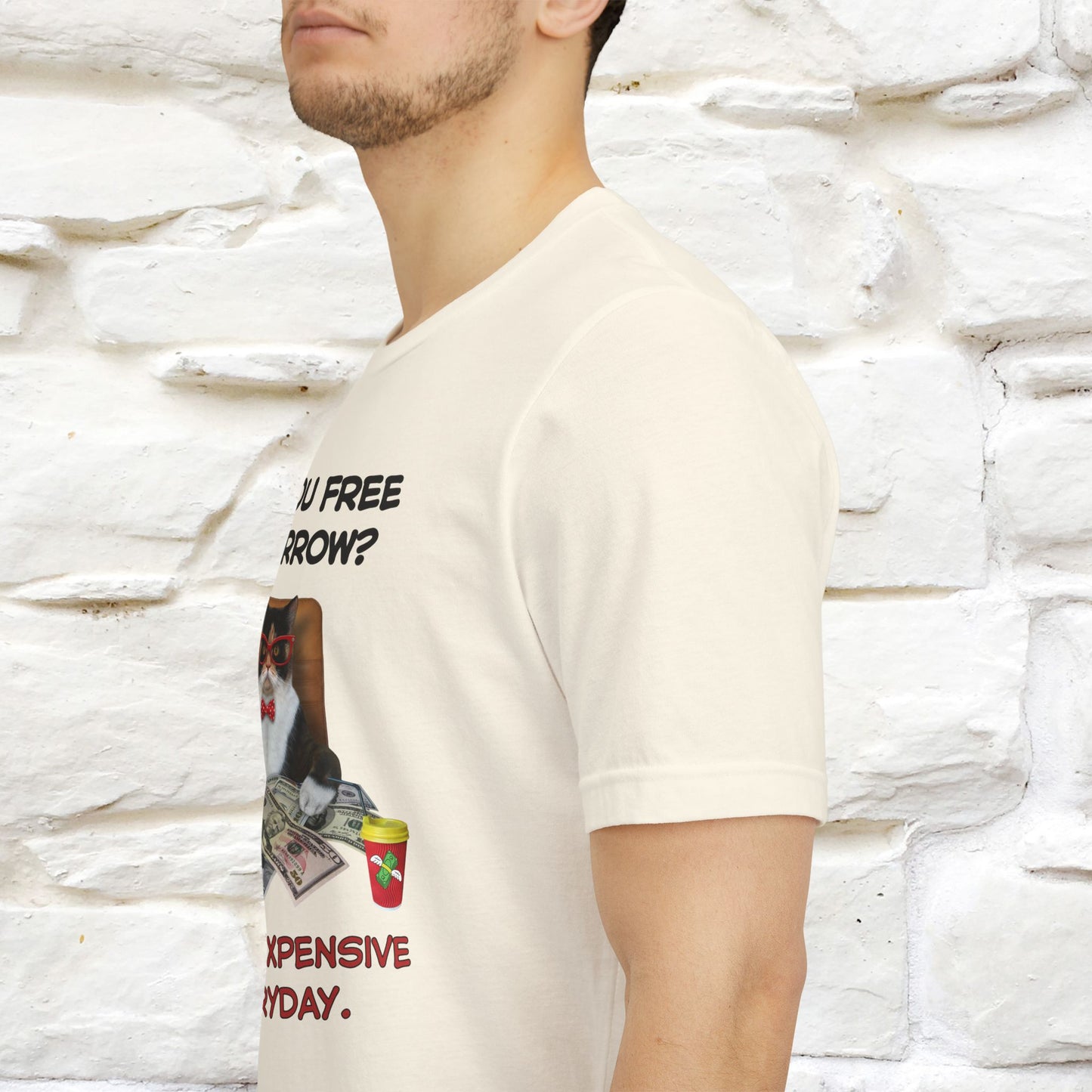 “Are You Fee Tomorrow?” | Cat T-Shirt | Nunu&Miao Studio