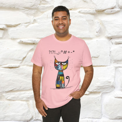 "Enigma" Cat T-shirt |Nunu&Miao Studio - Nunu&Miao Studio
