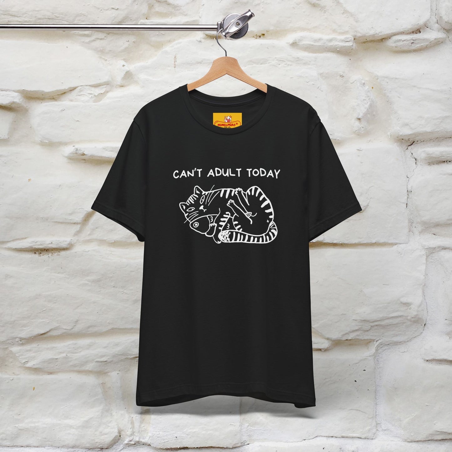 "Can't Adult Today" |Cat T-Shirt | Nunu&Miao Studio - Nunu&Miao Studio