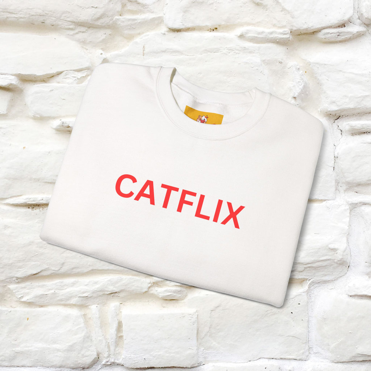 "Catflix'' |Cat Sweatshirt | Nunu&Miao Studio