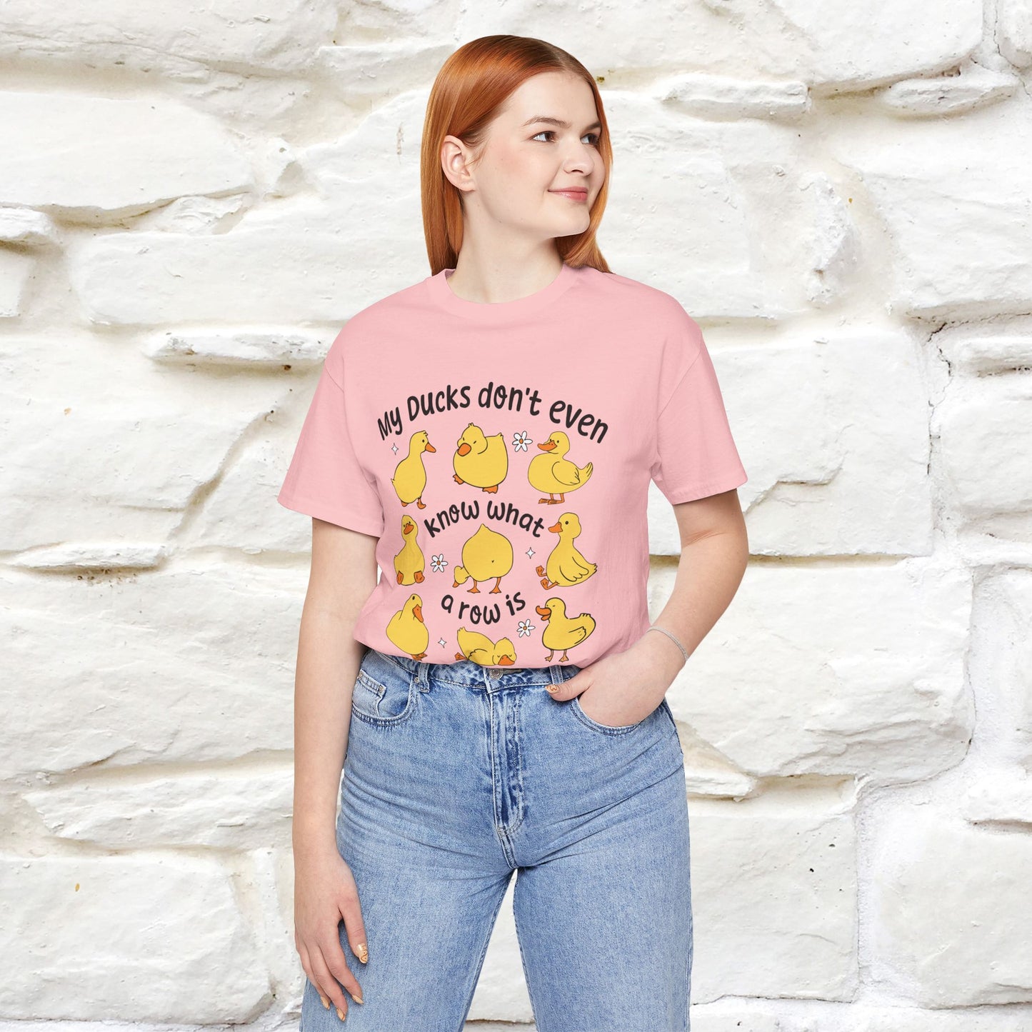 "My Duck Don't Even Know What A Row Is" Funny T-shirt |Nunu&Miao Studio - Nunu&Miao Studio