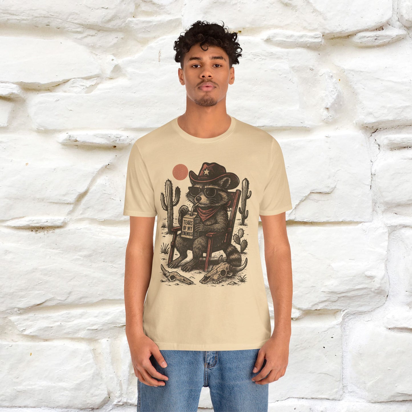 "Tears Of My Enemies" Cat T-shirt |Nunu&Miao Studio - Nunu&Miao Studio