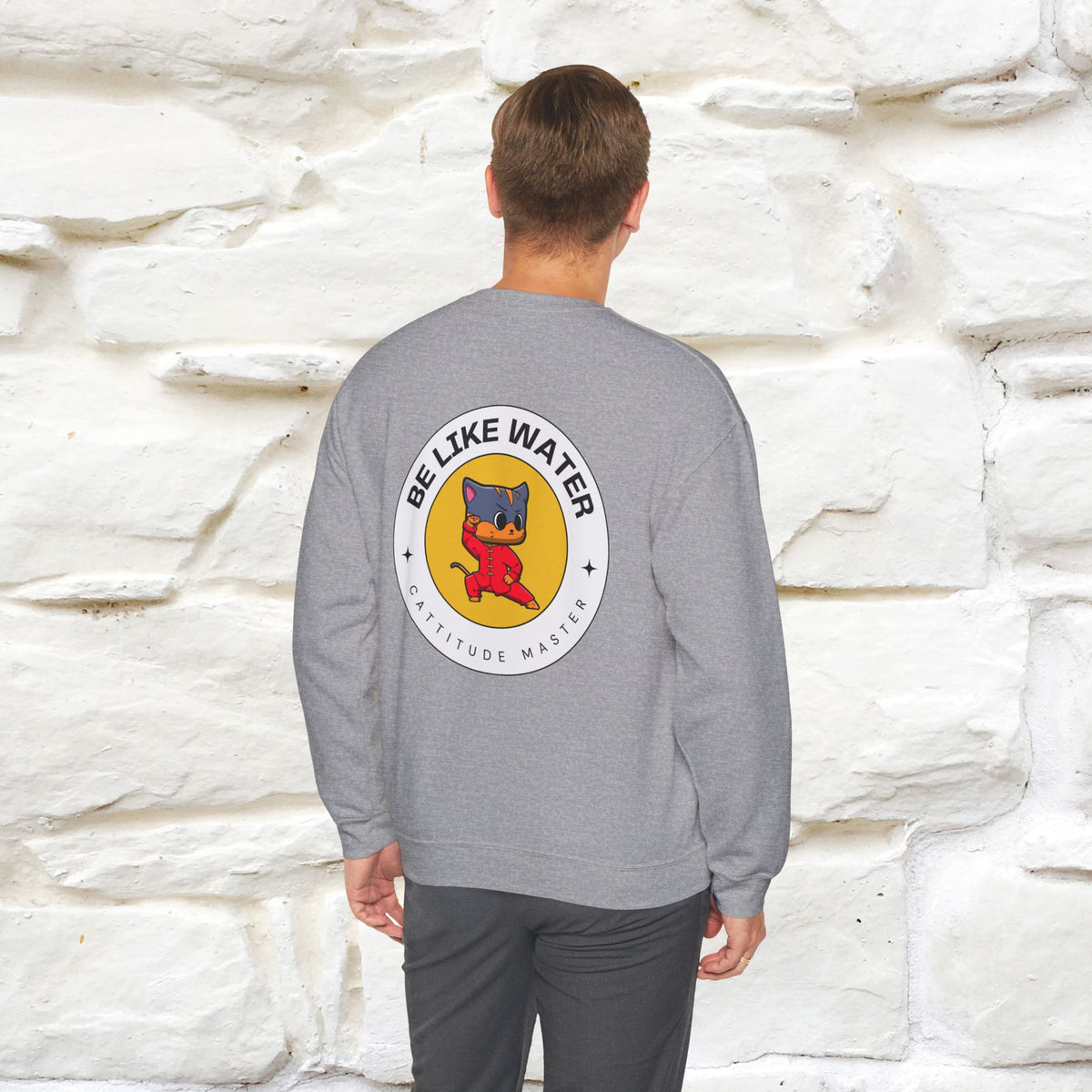 "Cattitude Master'' |Cat Sweatshirt | Nunu&Miao Studio