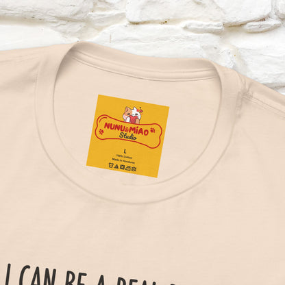 "I Can Be a Real Devil Before My Coffe" Funny T-shirt |Nunu&Miao Studio - Nunu&Miao Studio