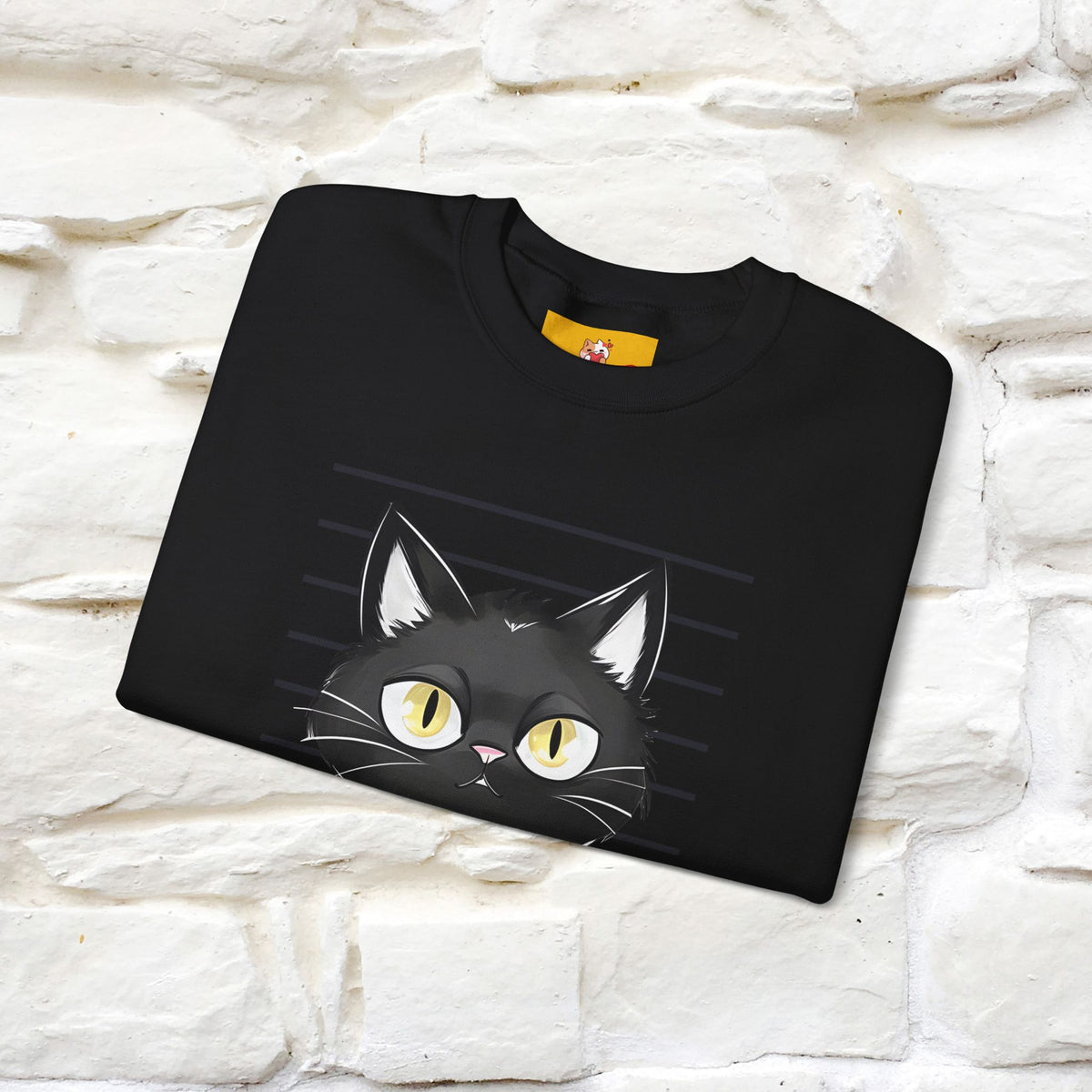 ''Bad Cattitude'' |Cat Sweatshirt | Nunu&Miao Studio