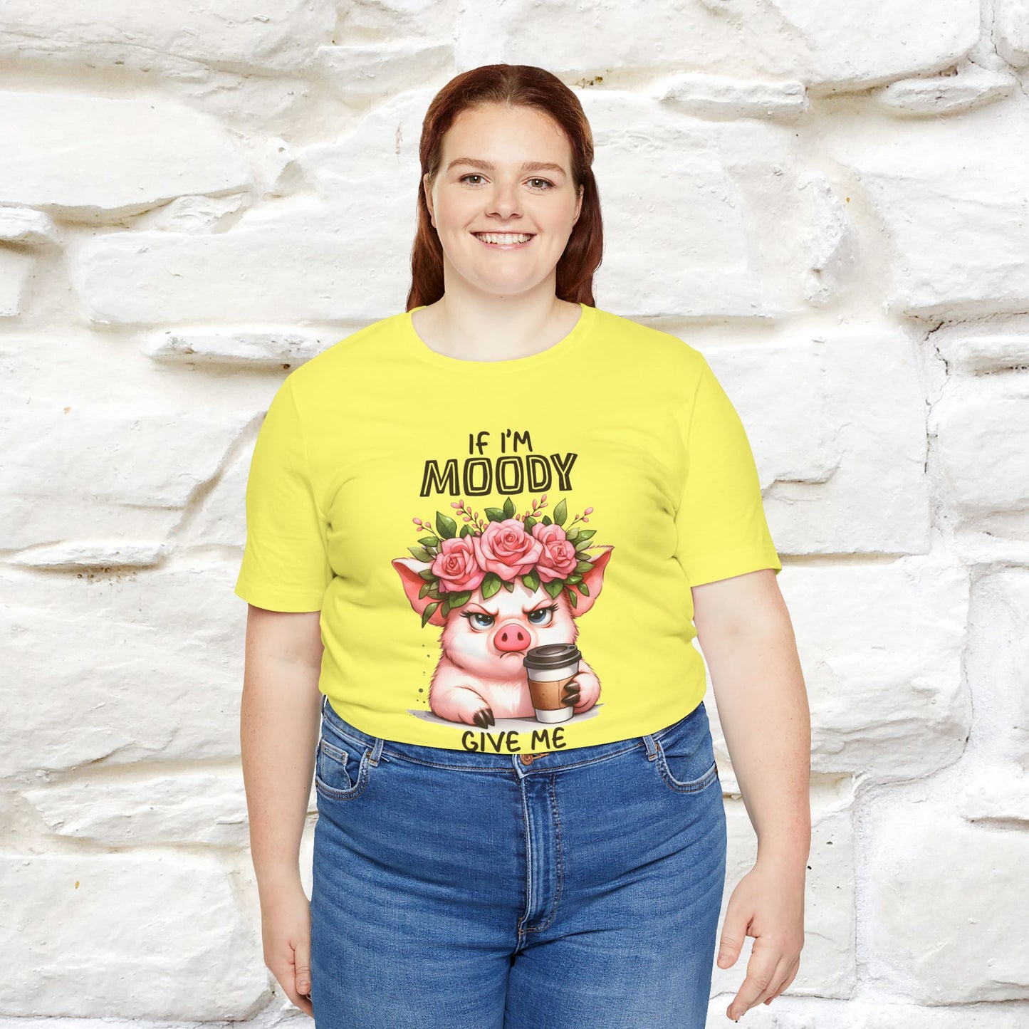''If I'm Moody Give Me Foody''| Funny T-Shirt | Nunu&Miao Studio