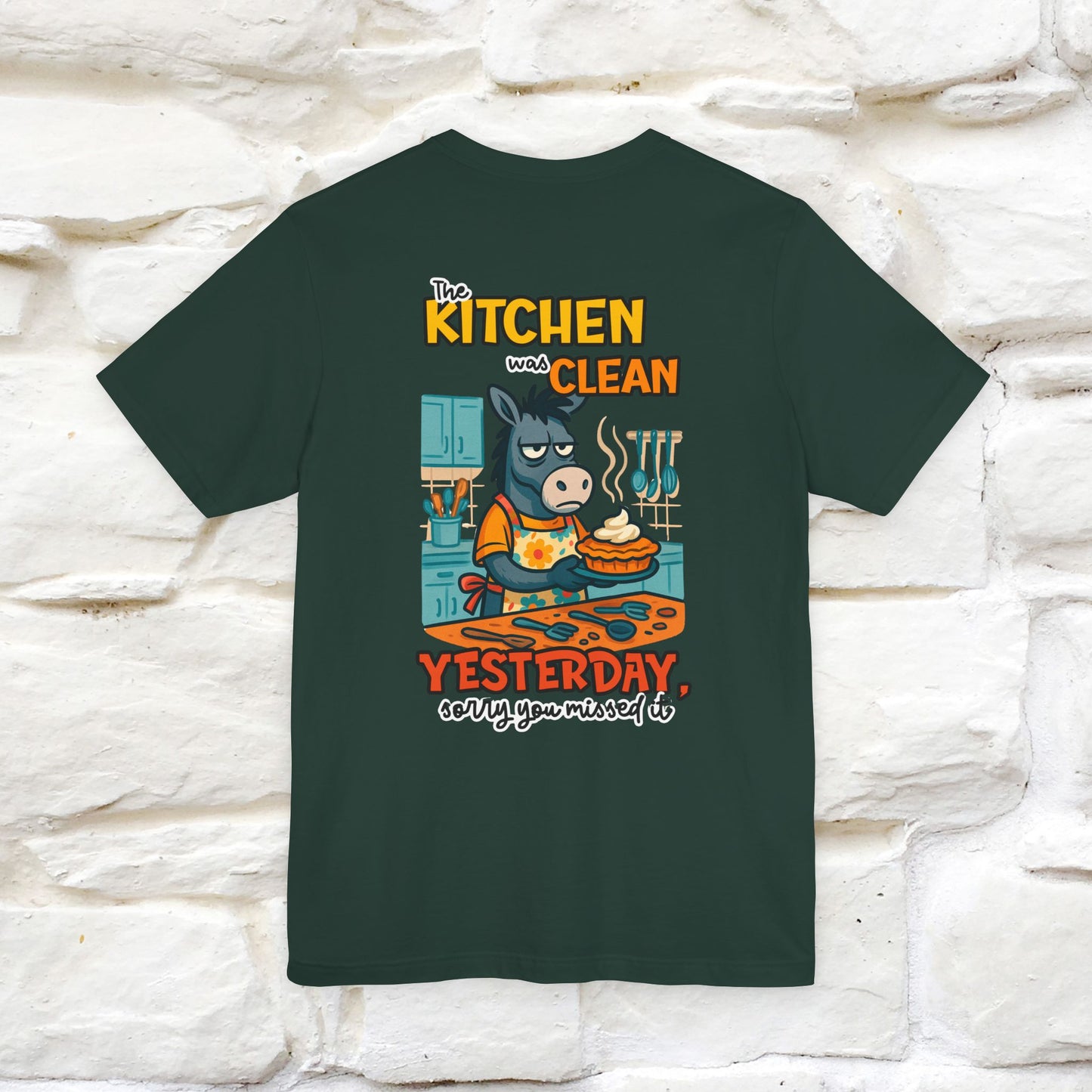 "The Kitchen Was Clean... " |Funny T-Shirt | Nunu&Miao Studio - Nunu&Miao Studio