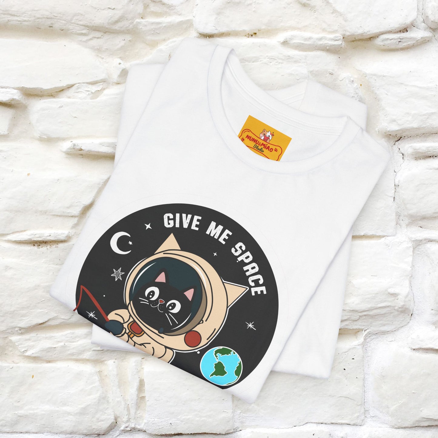 "Funny stay-at-home tee" Cat T-shirt |Nunu&Miao Studio - Nunu&Miao Studio