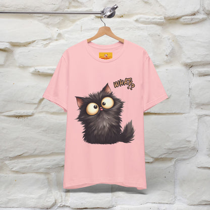 ''What ?'' | Cat T-Shirt  | Nunu&Miao Studio - Nunu&Miao Studio