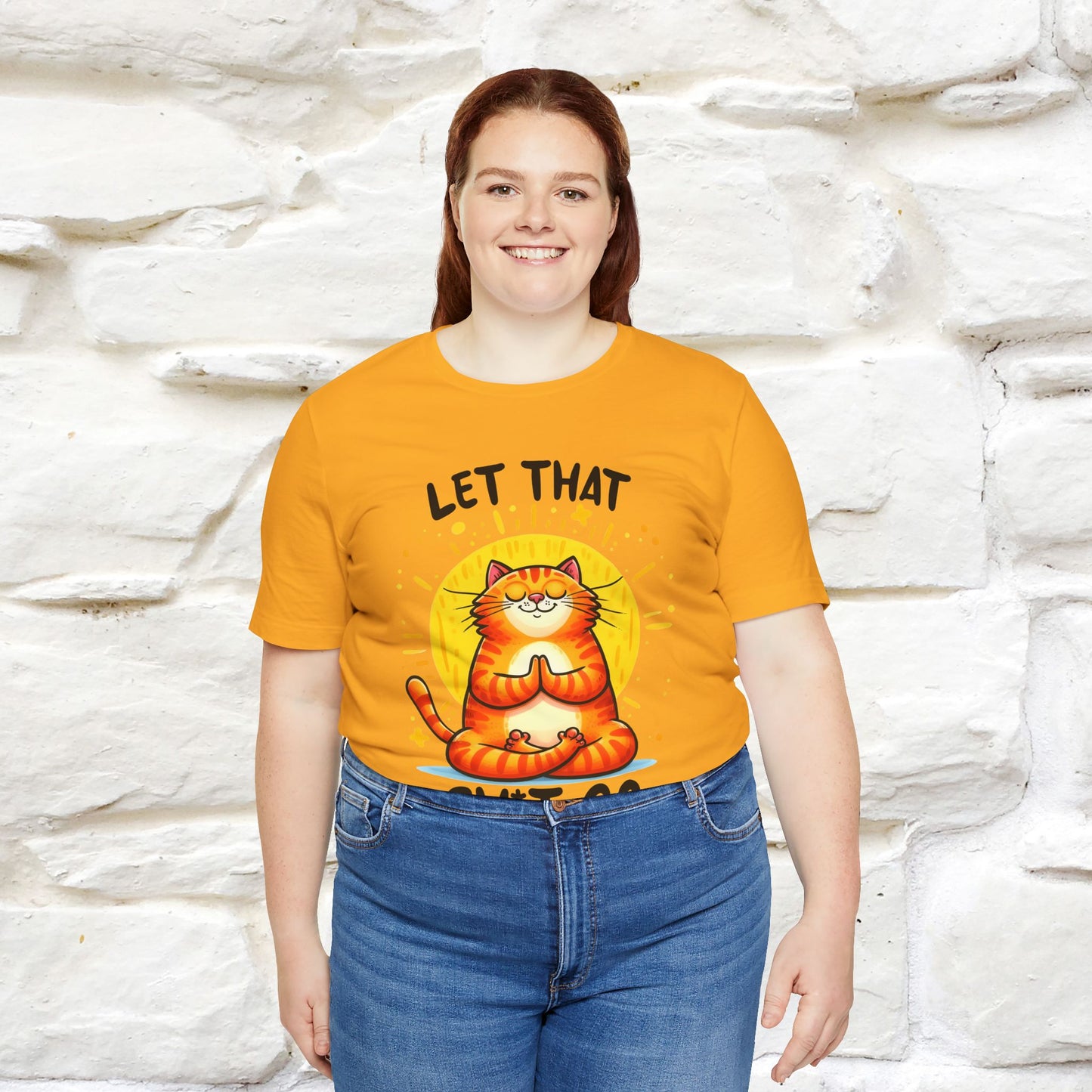 "Let That Sh*t Go" Cat T-shirt |Nunu&Miao Studio - Nunu&Miao Studio