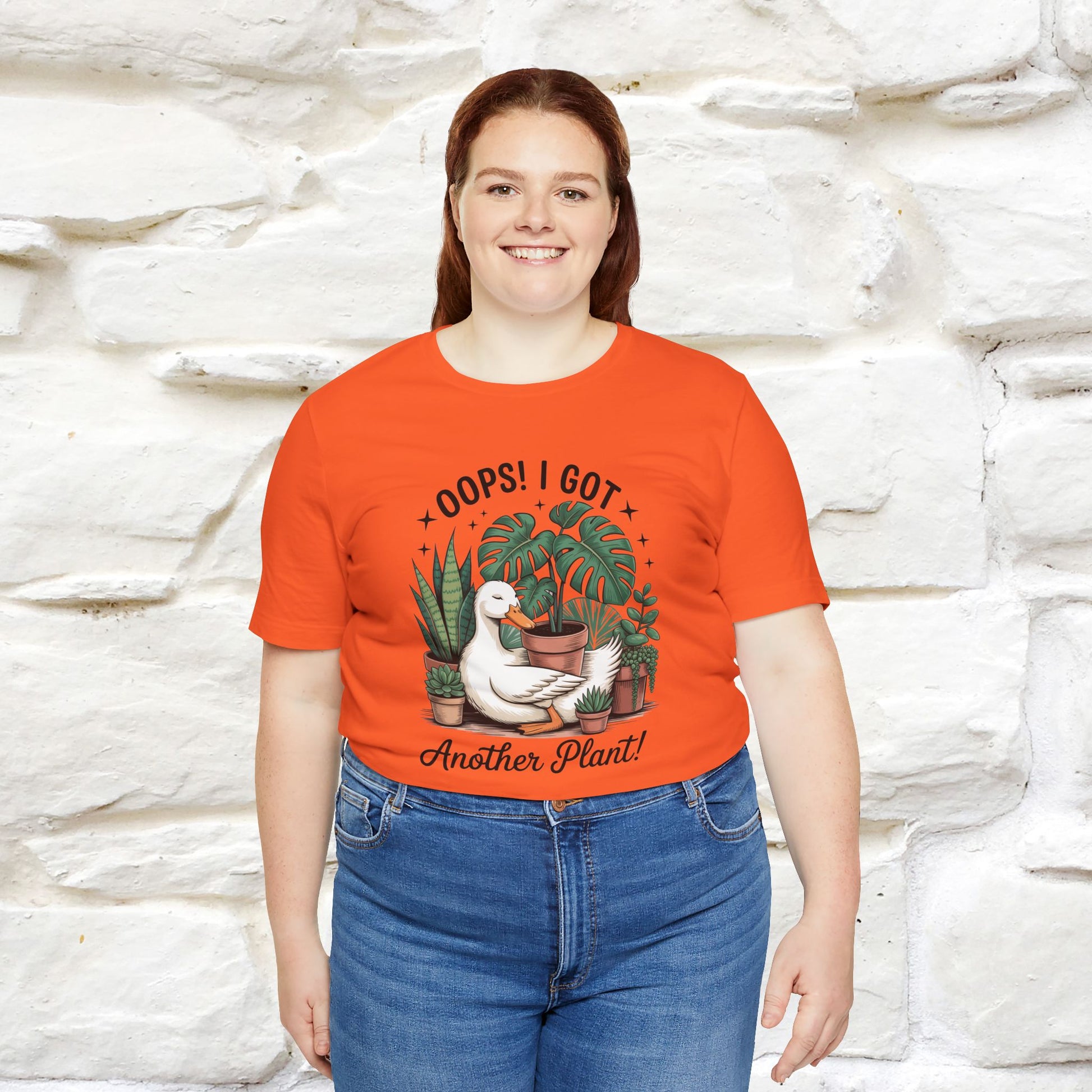 "Oops! I Got Another Plant" Plant T-shirt |Nunu&Miao Studio - Nunu&Miao Studio