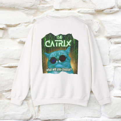 "The Catrix'' |Cat Sweatshirt | Nunu&Miao Studio