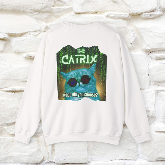 "The Catrix'' |Cat Sweatshirt | Nunu&Miao Studio