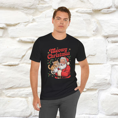 “Meowy Christmas” | Cat T-Shirt | Nunu&Miao Studio
