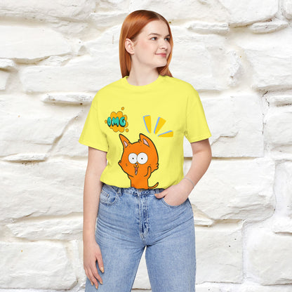 ''Oh My God'' Cat T-Shirt | Nunu&Miao Studio - Nunu&Miao Studio