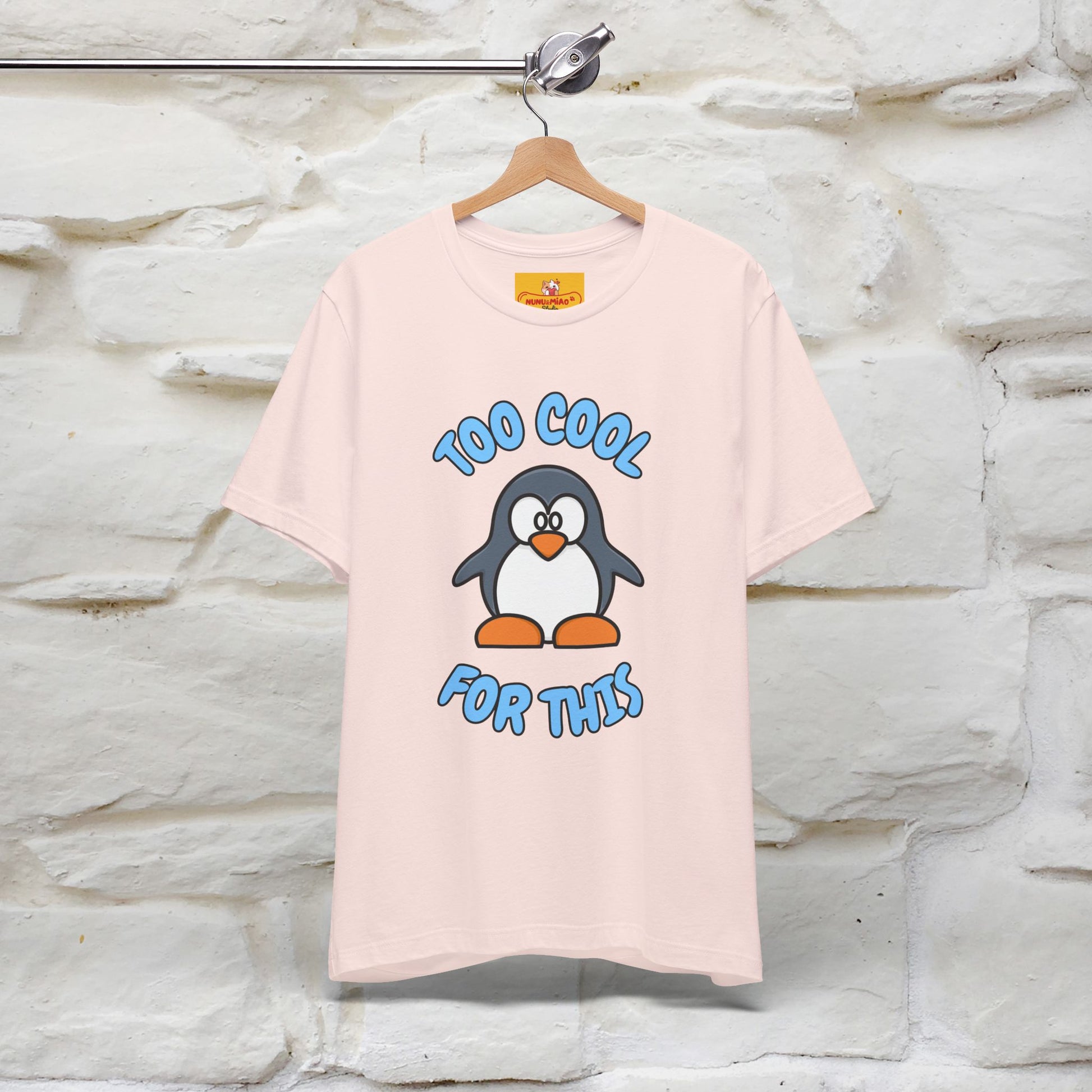 ''Too Cool For This" |Cat T-Shirt | Nunu&Miao Studio - Nunu&Miao Studio
