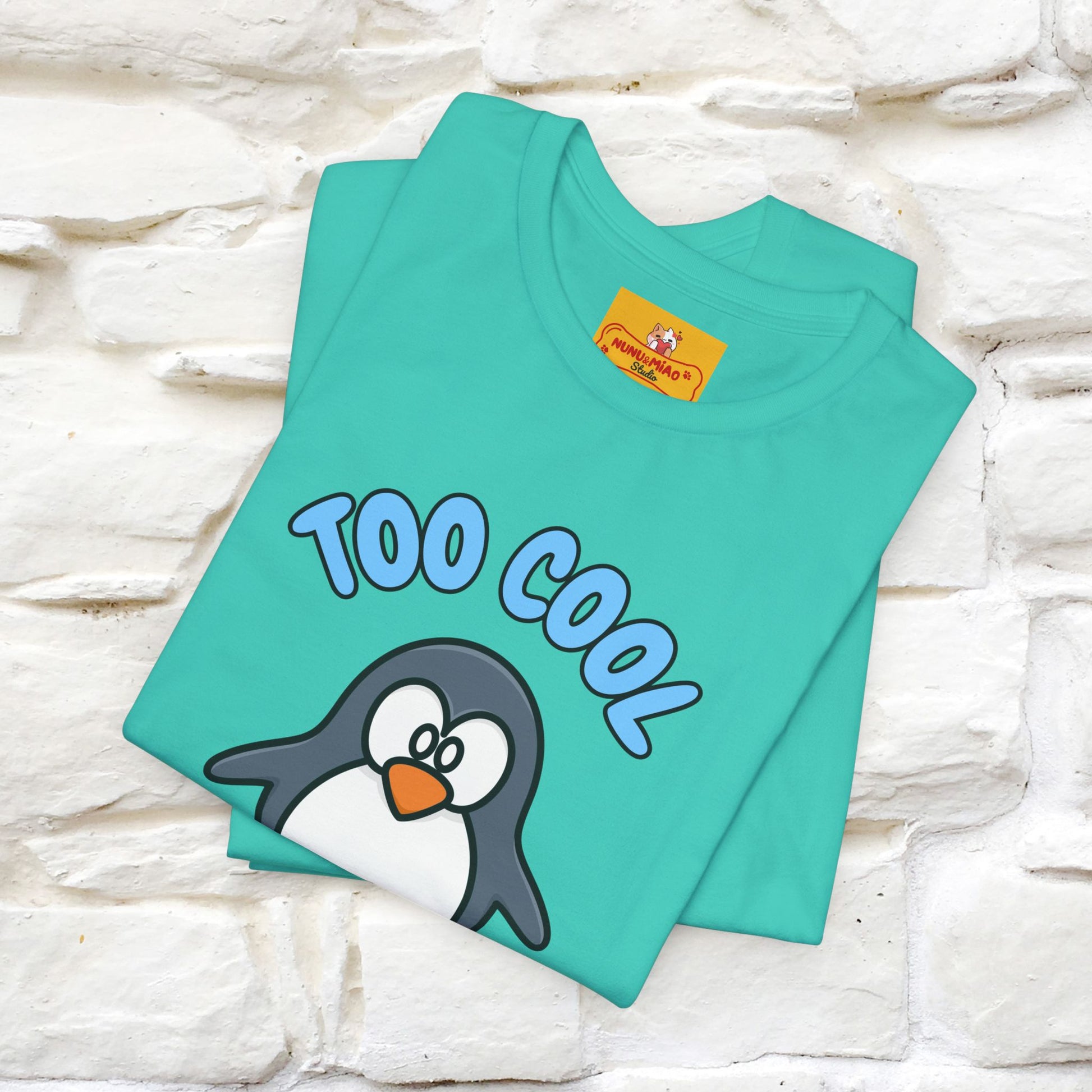 ''Too Cool For This" |Cat T-Shirt | Nunu&Miao Studio - Nunu&Miao Studio