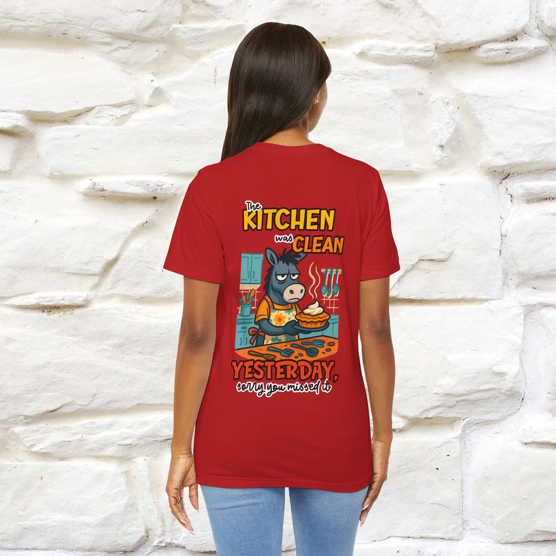 "The Kitchen Was Clean... " |Funny T-Shirt | Nunu&Miao Studio - Nunu&Miao Studio